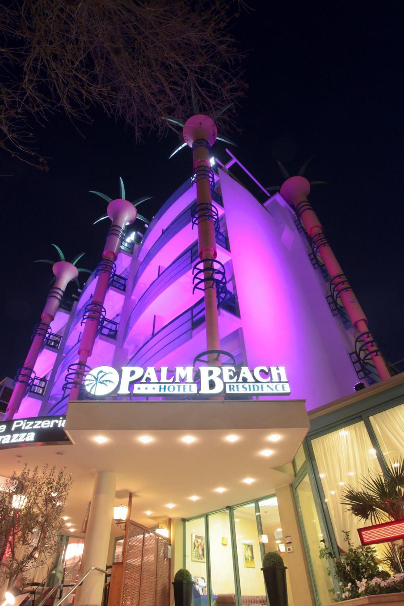 Hotel Palm Beach B&B Sea View ริมินี ภายนอก รูปภาพ