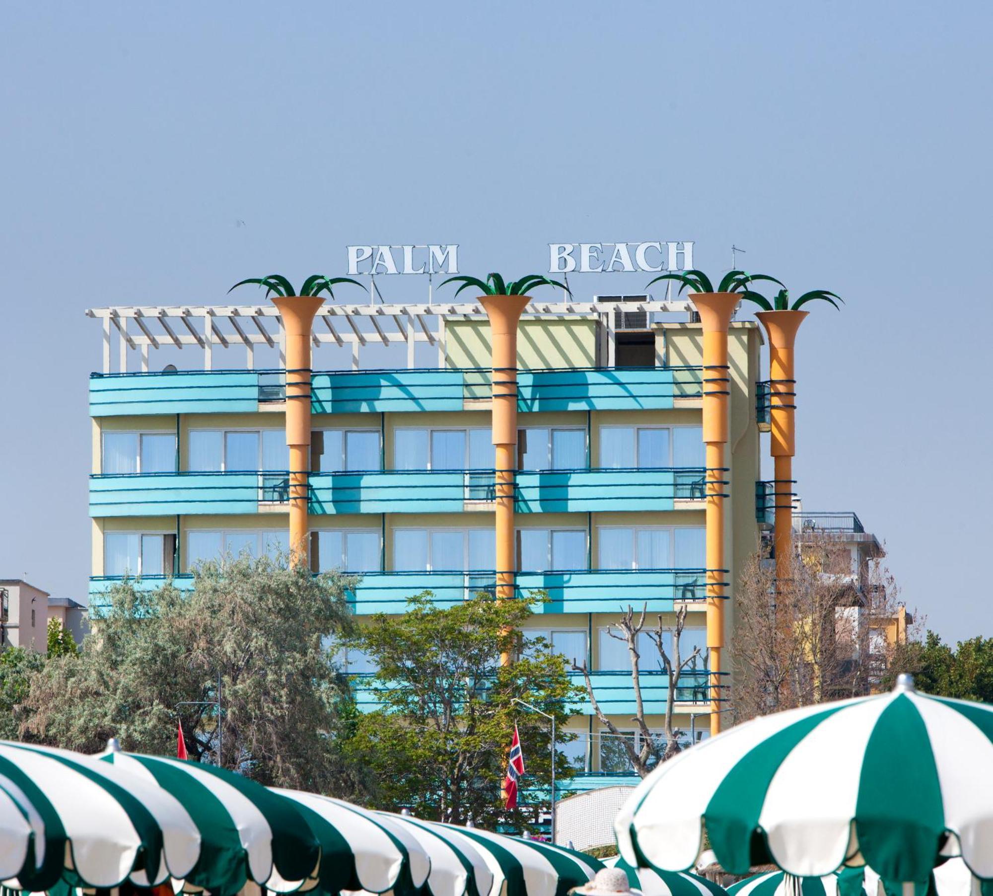 Hotel Palm Beach B&B Sea View ริมินี ภายนอก รูปภาพ
